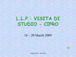 visita di studio - cipro