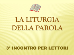 Diapositiva 1 - Parrocchia S.Lucia