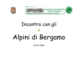 Alpini 2009 - Istituto comprensivo di Grumello