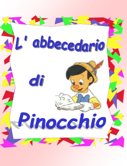 Abbecedario di Pinocchio