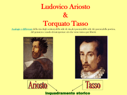 Ipertesto: Ludovico Ariosto VS Torquato Tasso