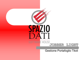 Spazio Dati Software House JOBBER LIGHT