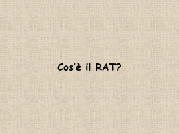 Scoprite che cos`è il RAT…