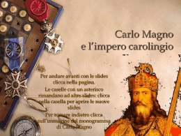 Carlo Magno e l`impero carolingio