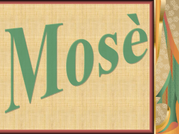 Chiamata di Mosè