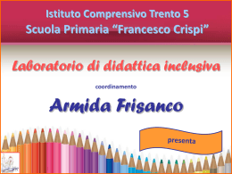 Istituto Comprensivo Trento 5 Scuola Primaria “Francesco Crispi”