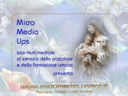 Parola di Dio Acclamazione al Vangelo