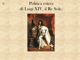 Luigi XIV: la politica estera