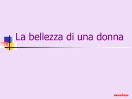 CAPPELLINO VIOLA : la bellezza di una donna