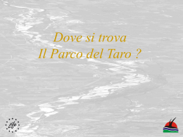 Dove si trova il Parco del Taro