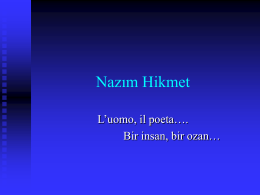 Nazim Hikmet