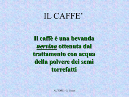 Il caff&egrave; - Istituto di Istruzione Superiore Giovanni Giolitti