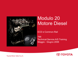 Motori diesel TOYOTA