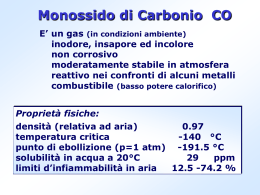 Monossido di carbonio