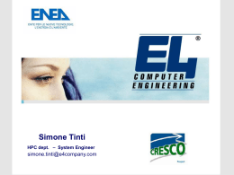 E4-Simone Tinti ENEA CRESCO
