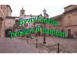 EvvivAmelia, pensieri di bambini