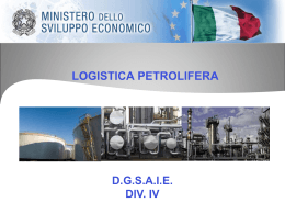 Rilevazione Dati Logistica Petrolifera per l`anno 2011 (nuovo)