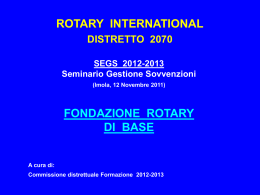 Fondazione Rotary di base - Rotary International