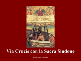 Via Crucis con la Sacra Sindone