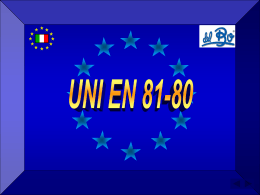 UNI EN 81-80 - ALAC Associazione Liberi Amministratori