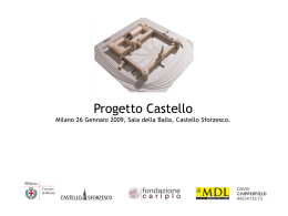 Scarica il Power Point sul progetto di riqualificazione museografica
