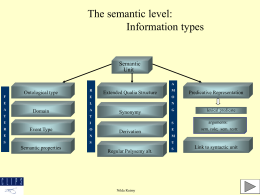 Semantic information