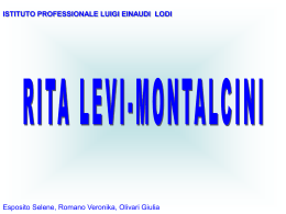 Levi Montalcini Rita - Istituto Einaudi Lodi