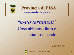 Pisa - UPI - Unione delle Province d`Italia