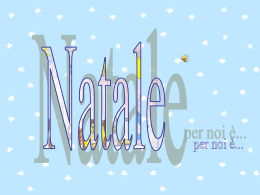 Natale 2007 classe 2^ A