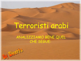 Terroristi arabi
