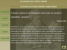 WebQuest &ndash; Un viaggio nel corpo umano