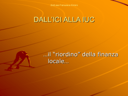 DALL`ICI ALL`IMU