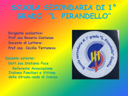 La Strada per la Vita - Associazione Italiana Familiari e Vittime della