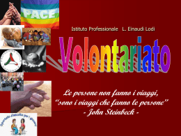 organizzazioni di volontariato