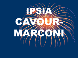 IPSIA CAVOUR-MARCONI - Istituto di Istruzione Superiore Cavour