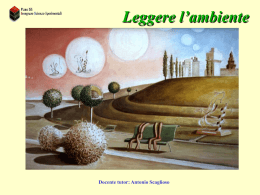 Leggere l`ambiente