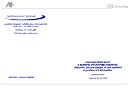 riflessioni per lo sviluppo di una modalit&agrave; organizzativa alternativa