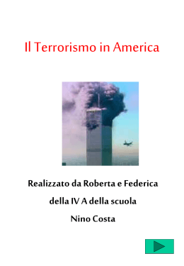 Il Terrorismo in America