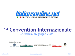 Slide 1 - Italiansonline