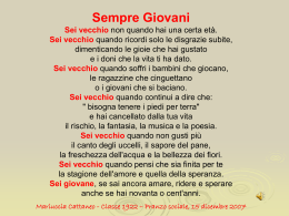 Sempre giovani