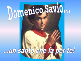 Domenico Savio un santo che fa per te