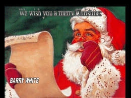 We wish you a merry Christmas