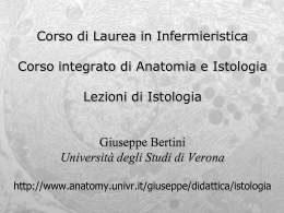 introduzione - Sezione di Anatomia e Istologia