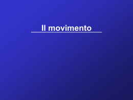 Lezione 5 - Movimento
