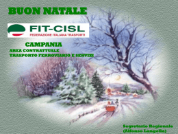 Auguri - FIT CISL Ferrovieri Campania
