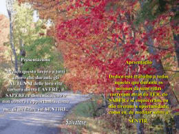 L`AUTUNNO - Partecipiamo.it