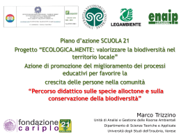 Insetti Alloctoni (Universit&agrave; dell`Insubria)