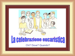 13 La celebrazione Eucaristica