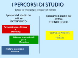 corsi di studio 2014.slide