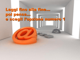 Slide 1 - Lo scrigno dei tesori